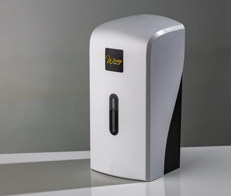 paper towel dispenser for washroom facilities