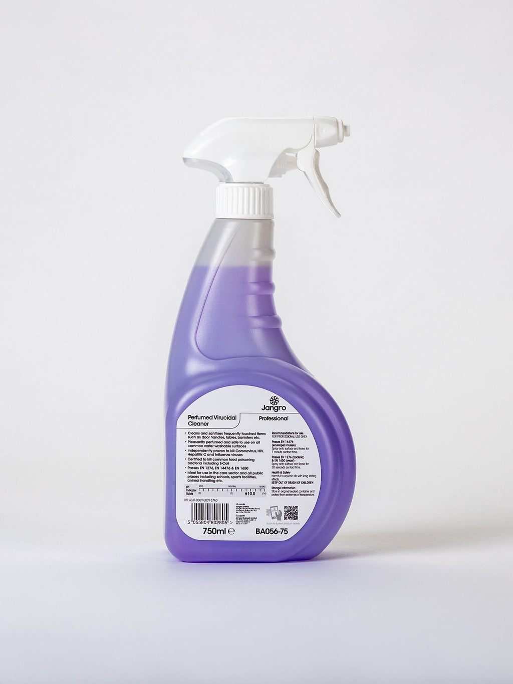 perfumed virucidal cleaner trigger bottle