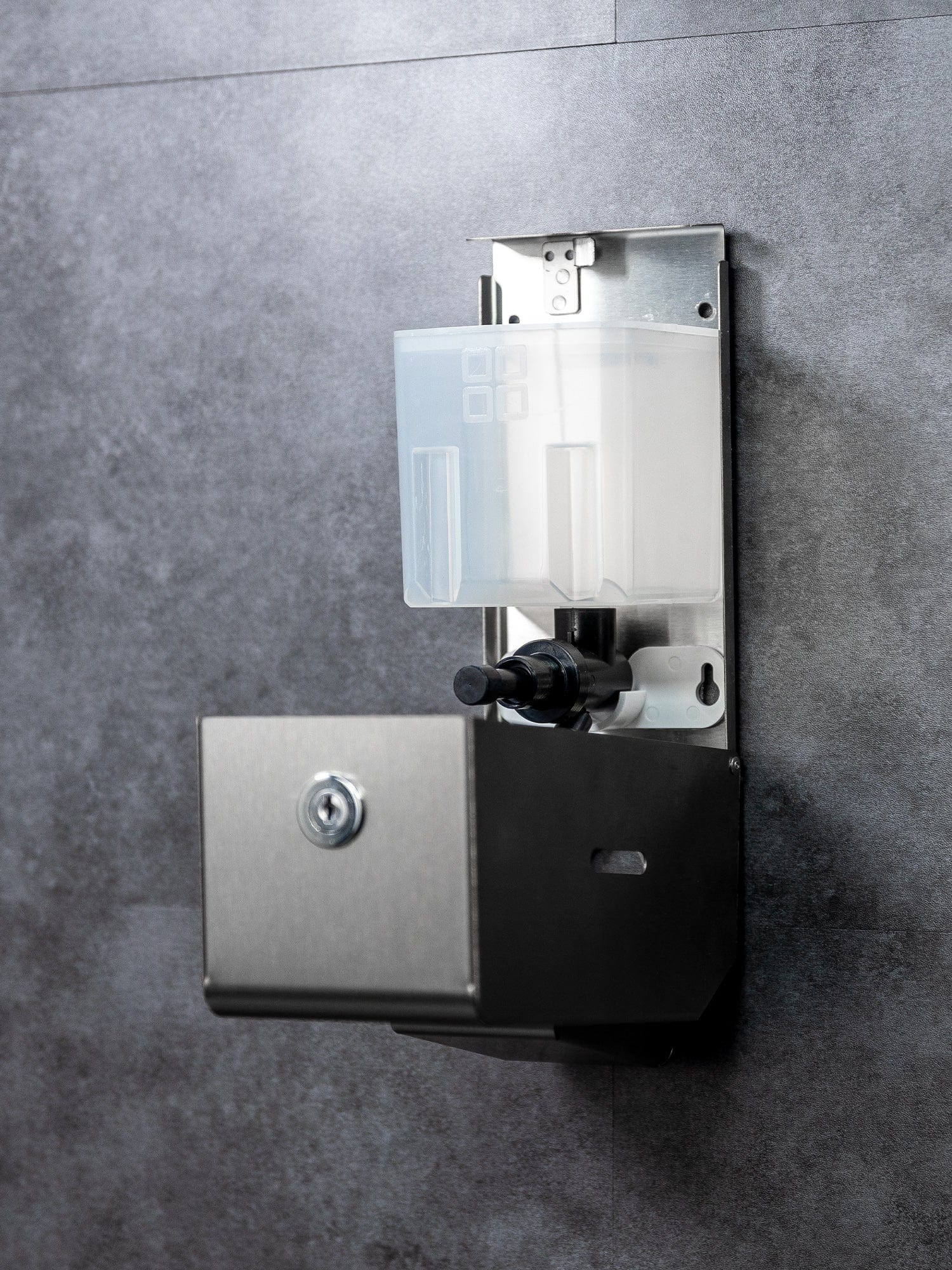 personalised stainless steel soap dispenser