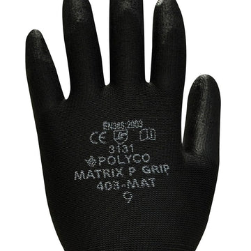 Polyco Black Matrix P Grip Glove x144