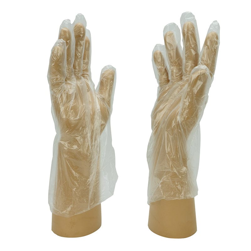 polythene clear disposable gloves