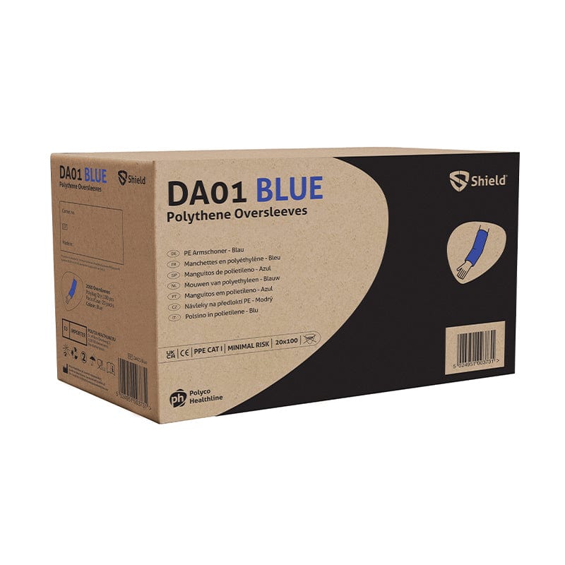 polythene oversleeves box