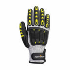 Portwest Anti Impact Cut Resistant Glove A722 - Grey/Black