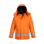 portwest bizflame anti static jacket fr59 orange