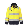 portwest bizflame hi vis multi norm jacket fr61