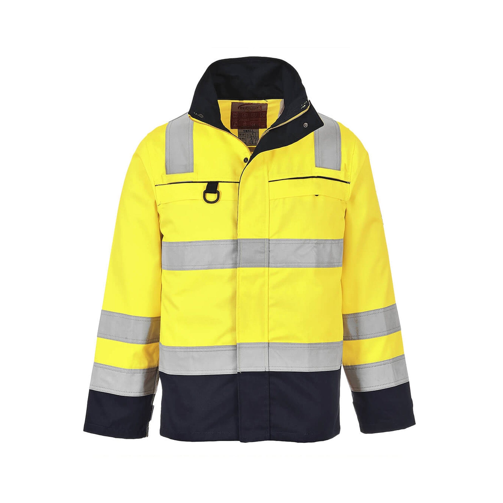 portwest bizflame hi vis multi norm jacket fr61