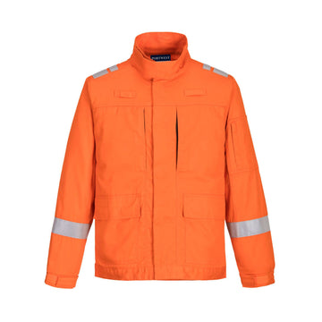 portwest bizflame lightweight jacket fr601 orange