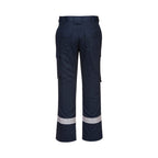 portwest bizflame lightweight trousers fr401 navy reverse