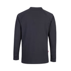 portwest bizflame long sleeve top fr33 navy reverse
