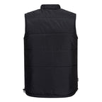 portwest classic body warmer s415 black back padded