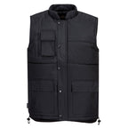 portwest classic body warmer s415 black poppers