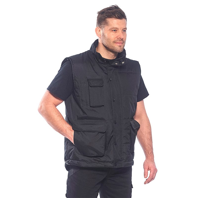 portwest classic body warmer s415 model phone pocket