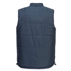 portwest classic body warmer s415 padded back navy industrial warm