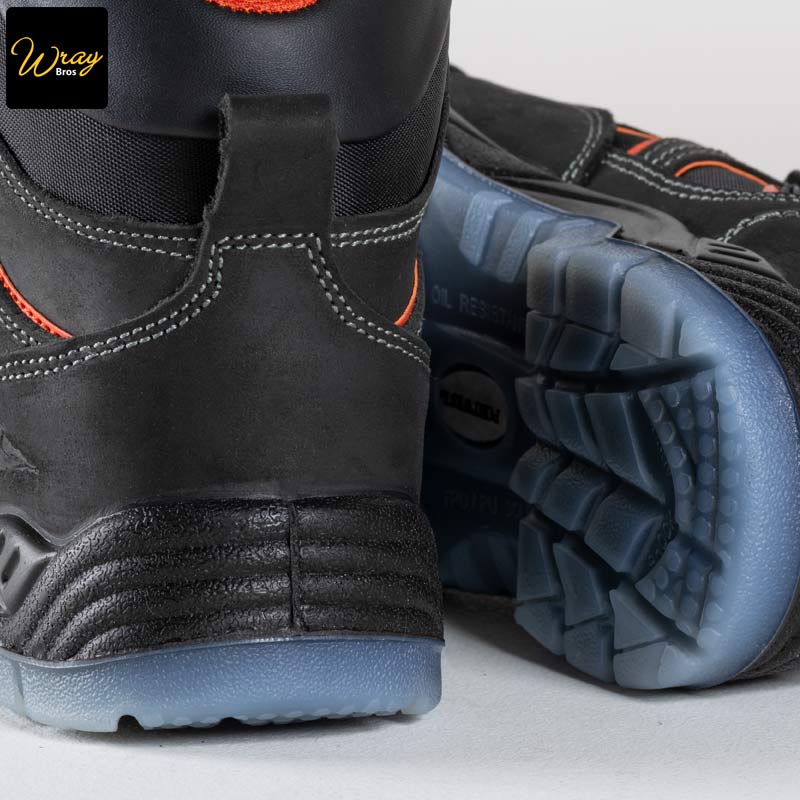 portwest compositelite all weather boot fc57 heel detail