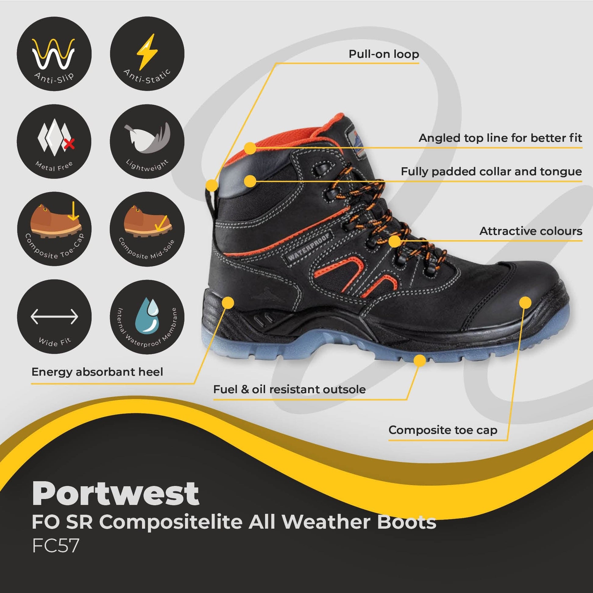 portwest compositlite all weather boot fc57 dd856 05