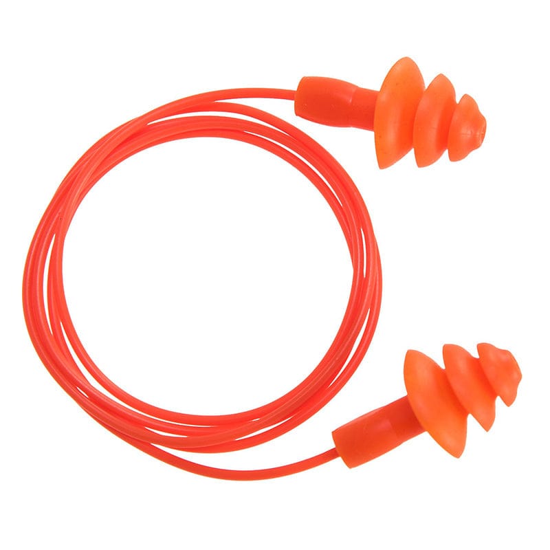portwest corded ear plugs reusable tpe ep04