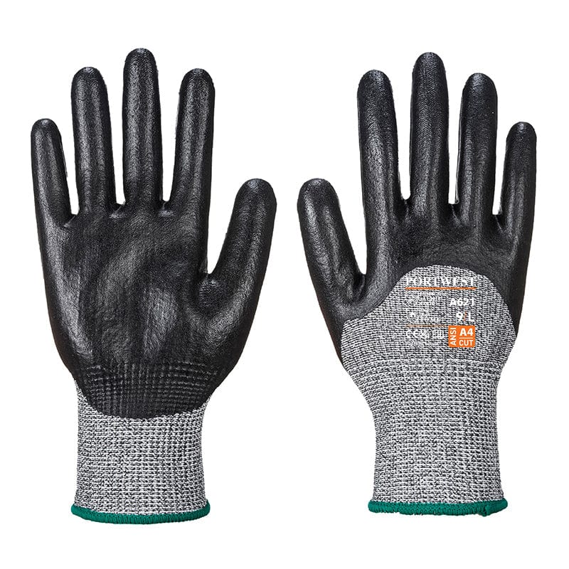 portwest cut 3 4 nitrile foam glove a621 x large