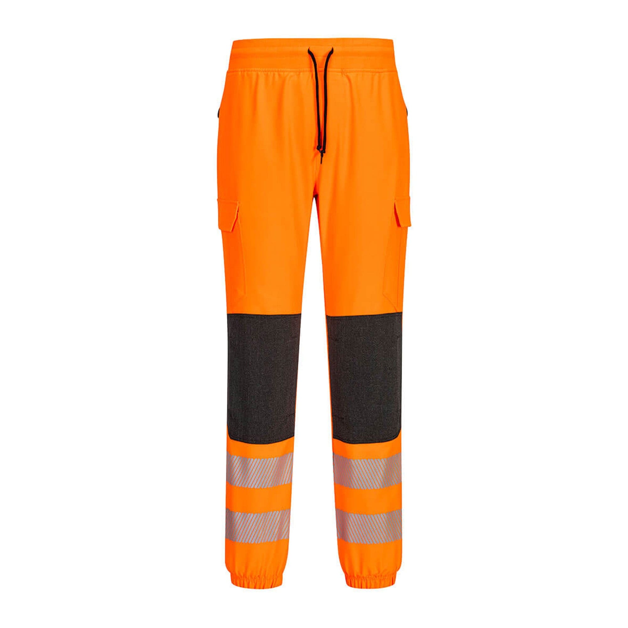 portwest hi vis flexi joggers kx346 orange