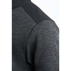 portwest kx3 performence fleece t830 close up edge stitching grey marl