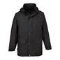 portwest oban fleece lined jacket s523 fleece lined concealed hood