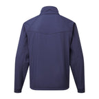 portwest oregon softshell jacket tk40 navy back