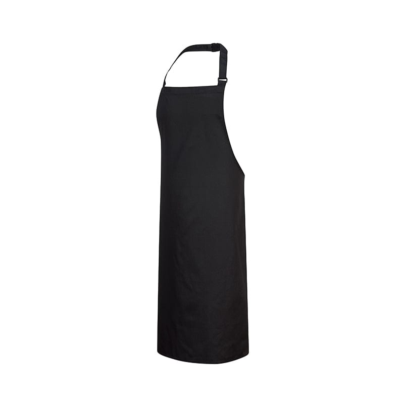 portwest polycotton bib apron s841 black adjustable