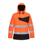 Portwest PW2 Hi Vis Winter Jacket PW261 Orange/Black