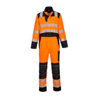portwest pw3 flame resistant hi vis coverall fr509