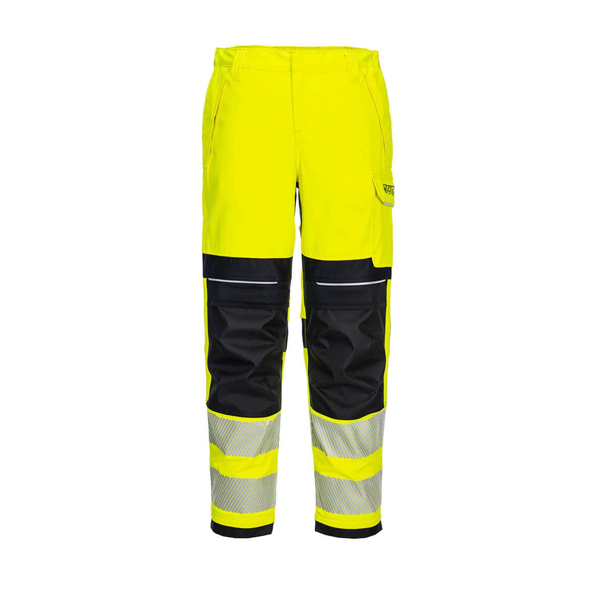 portwest pw3 flame resistant hi vis womens work trousers fr409