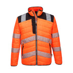Portwest PW3 Hi-Vis Baffle Jacket PW371 Orange/Black
