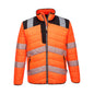 Portwest PW3 Hi-Vis Baffle Jacket PW371 Orange/Black