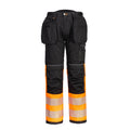 Portwest PW3 Hi Vis Class 1 Holster Pocket Trousers PW307 Orange