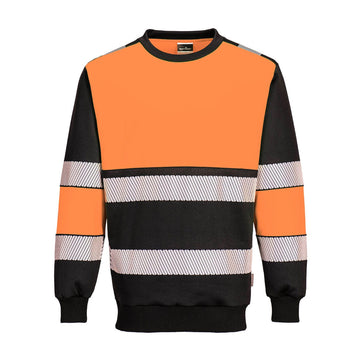 Portwest PW3 Hi Vis Class 1 Sweatshirt PW376