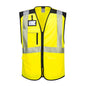 Portwest PW3 Hi Vis Executive Vest PW309 Yellow