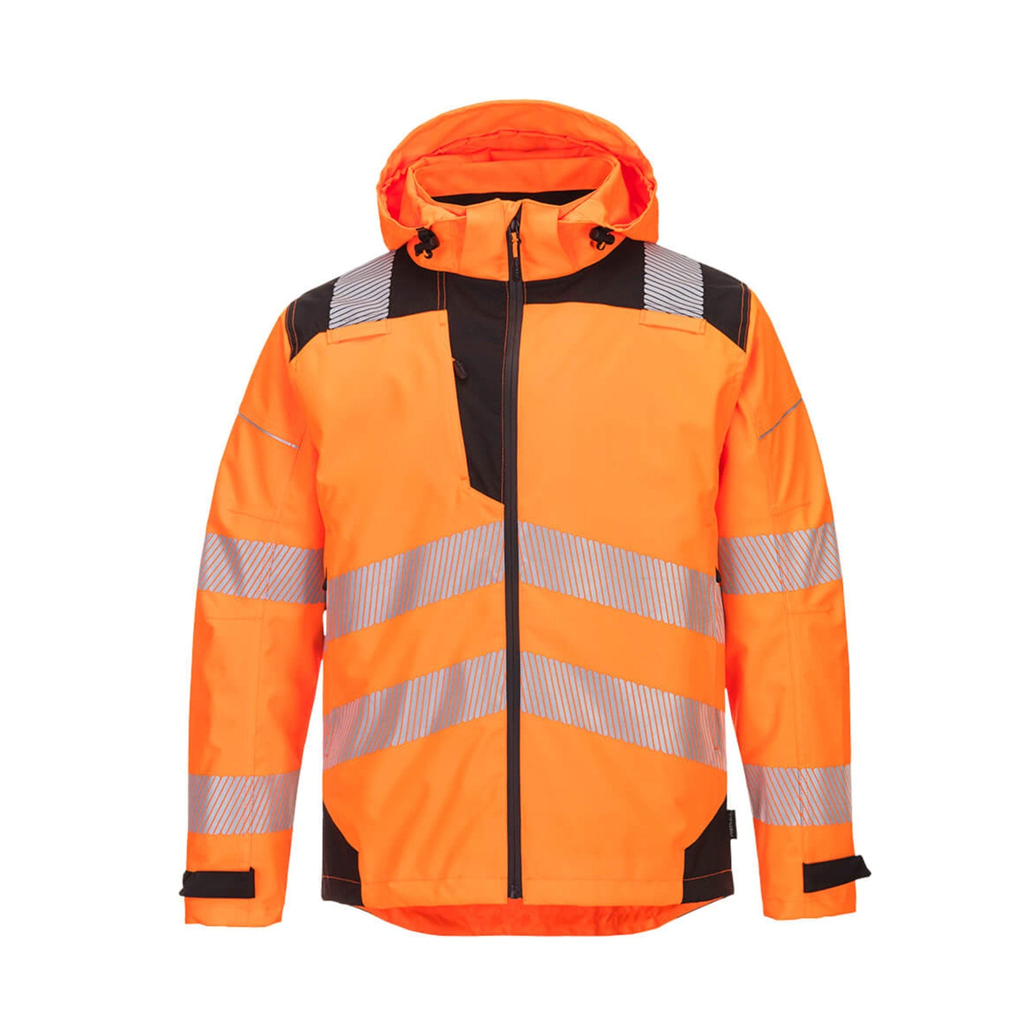 portwest pw3 hi vis extreme rain jacket pw360 orange