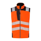 Portwest PW3 Hi Vis Softshell Gilet PW325 Orange/Black