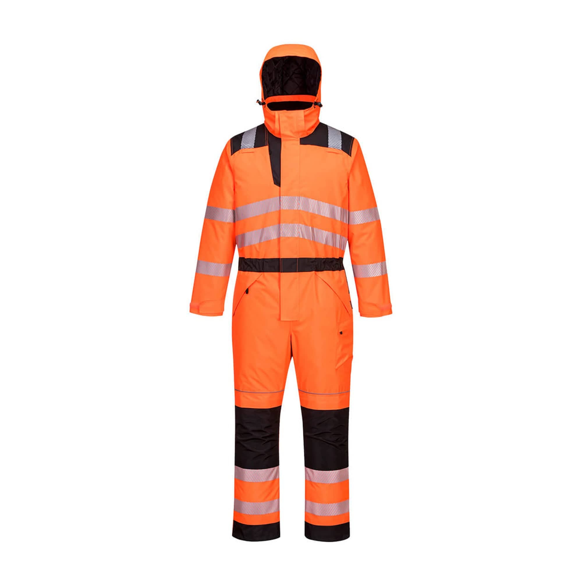 portwest pw3 hi vis winter coverall pw352 orange