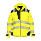Portwest PW3 Hi Vis Women's Rain Jacket PW389 Yellow/Black