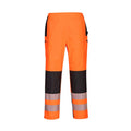 Portwest PW3 Hi-Vis Women's Rain Trousers PW386 Orange/Black