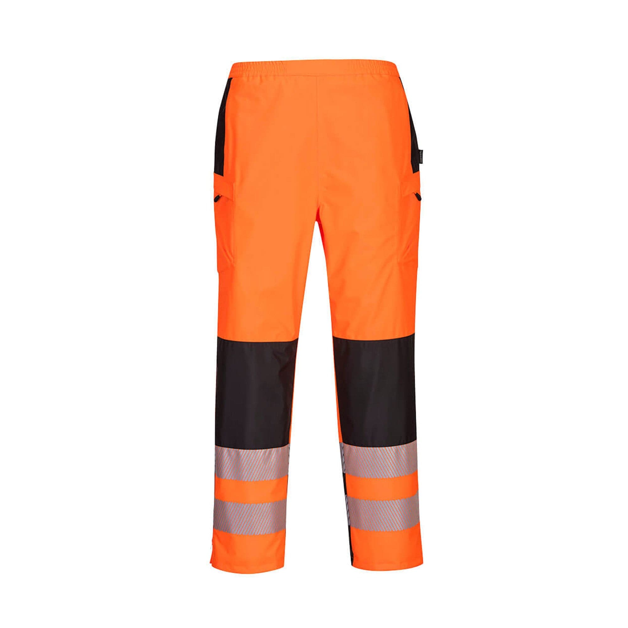 Portwest PW3 Hi-Vis Women's Rain Trousers PW386 Orange/Black