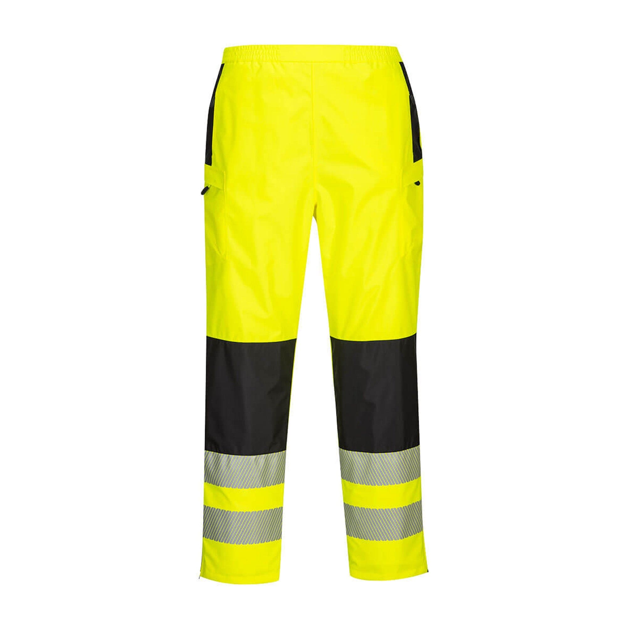 Portwest PW3 Hi-Vis Women's Rain Trousers PW386 Yellow/Black