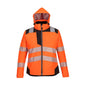 Portwest PW3 Hi-Vis Women's Winter Jacket PW382 Orange/Black
