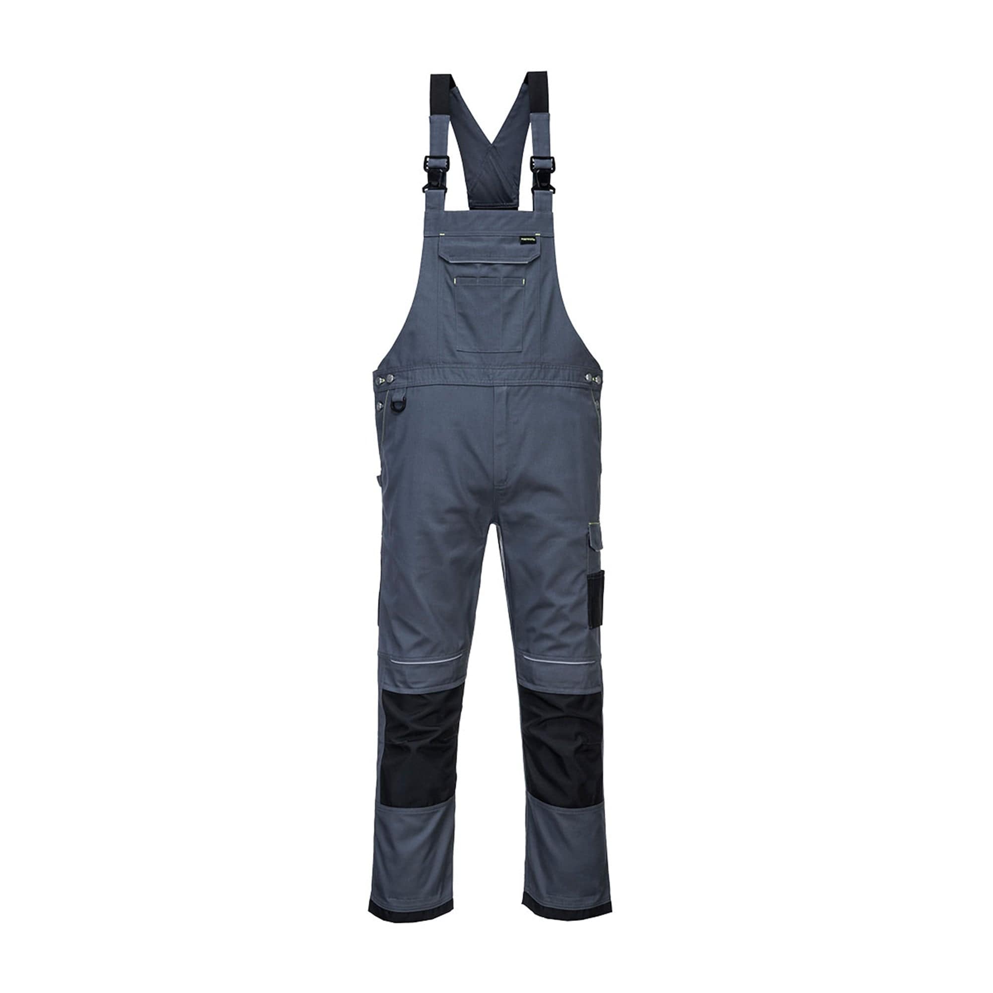 Portwest PW3 Work Bib & Brace PW346 Zoom Grey