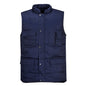 portwest shetland body warmer s414 navy front industrial