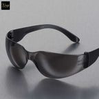 portwest smoked lens wrap around spectacle pw32