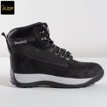 portwest steelite constructions nubuck boot s3 hro fw32 black
