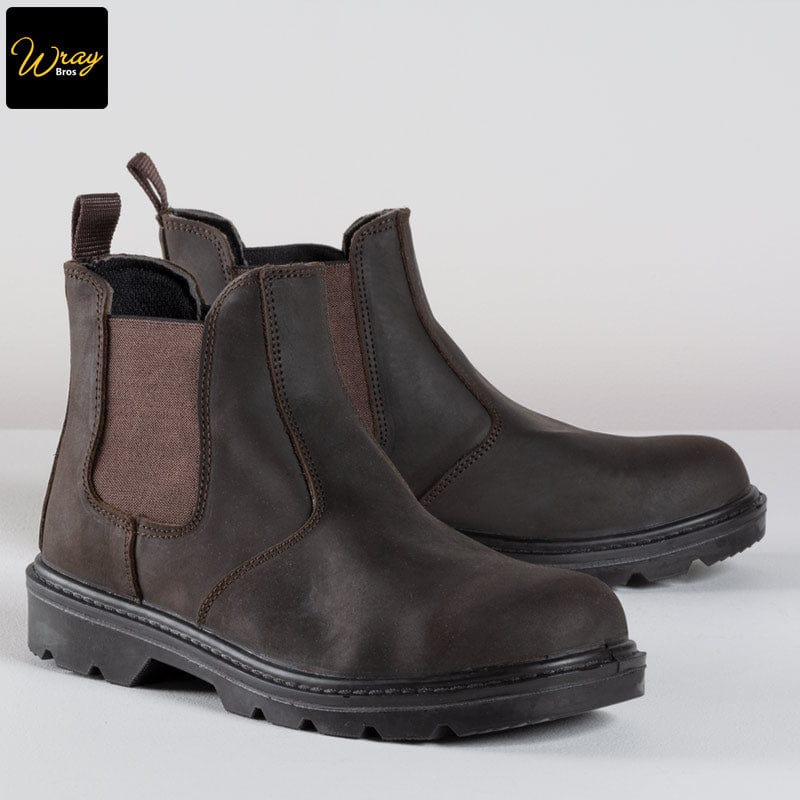 portwest steelite dealer boot s1p fw51 slip resistant style brown
