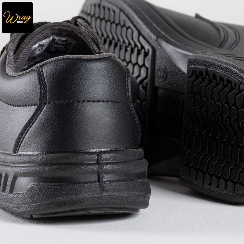 portwest steelite laced safety shoe s2 fw80 black excellent slip resistance