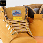 portwest steelite mid cut top grain nu buck material boot steel toe cap honey sb hro fw31Steel toe cap