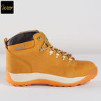 portwest steelite mid cut top grain nu buck material boot stylish honey sb hro fw31